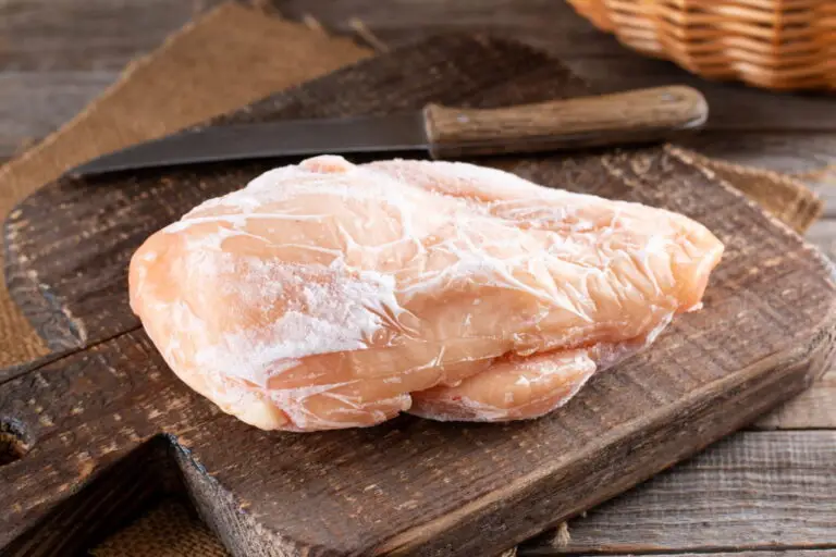 how long can frozen chicken sit out