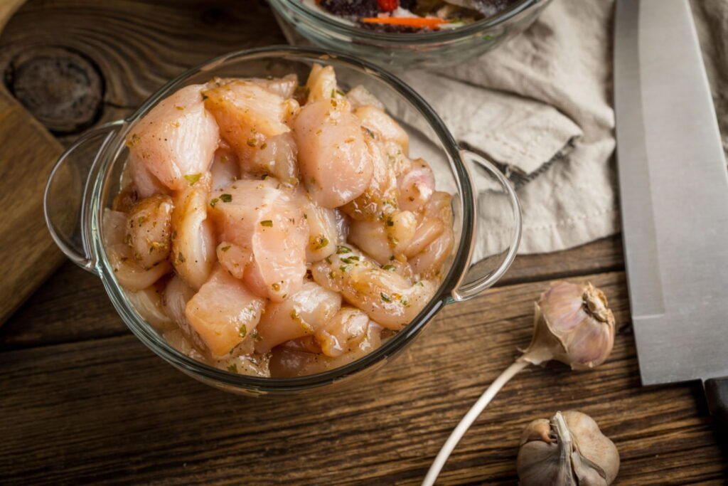 marinating frozen chicken