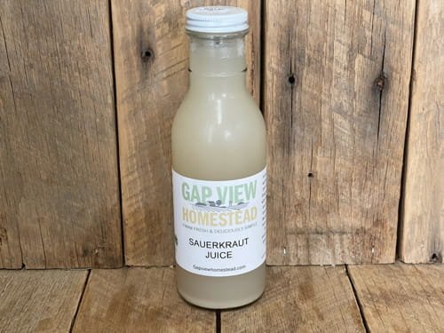 Fermented Sauerkraut Juice