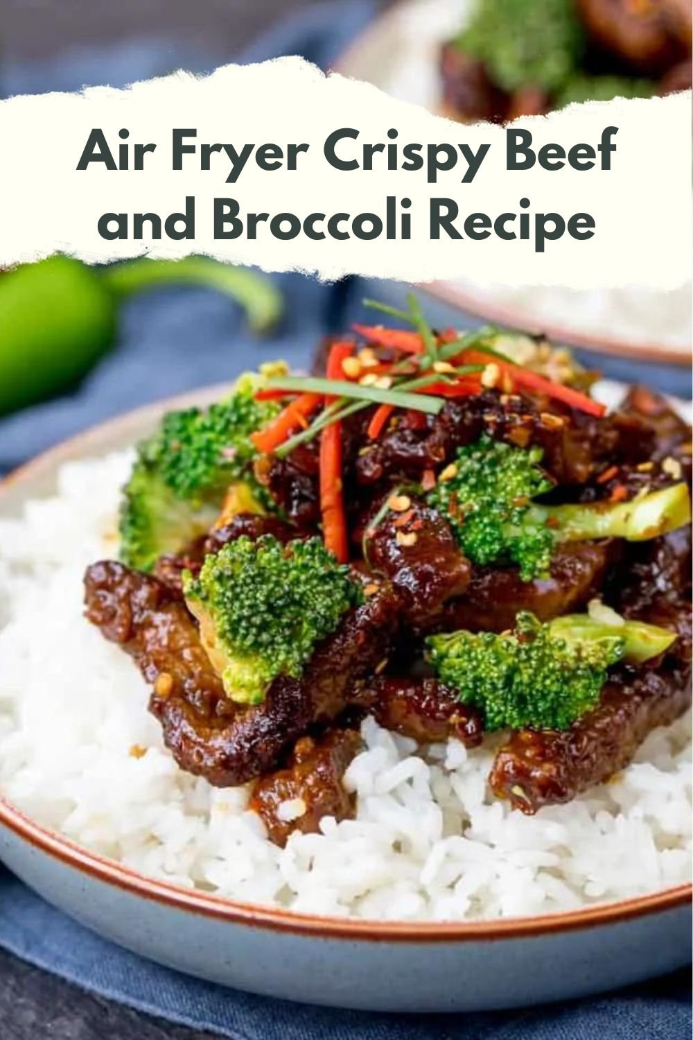 Air Fryer Crispy Beef and Broccoli Recipe