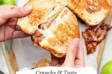 Cranberry Bacon Brie Grilled Cheese Sandwich Recipe