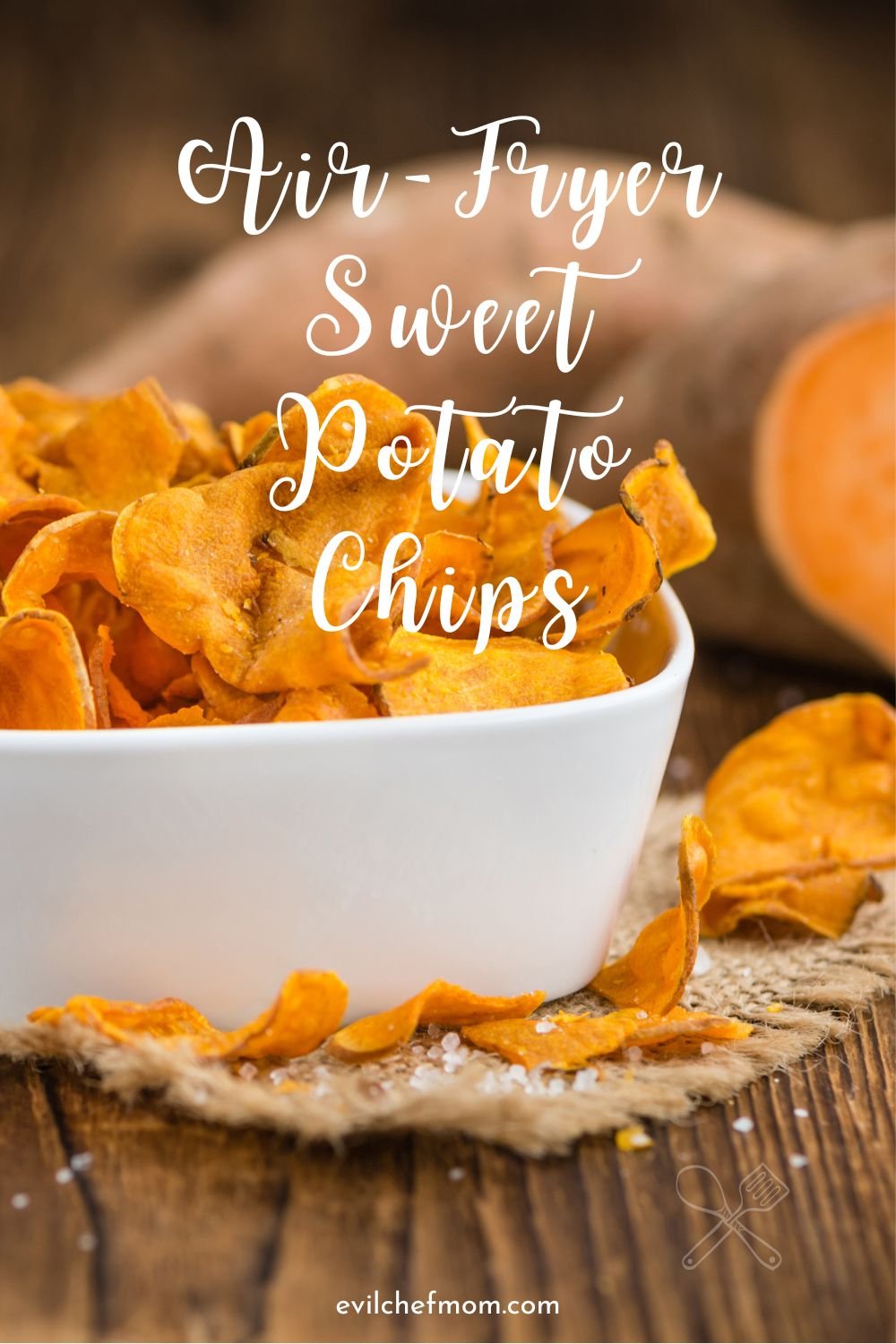 Air-Fryer Sweet Potato Chips