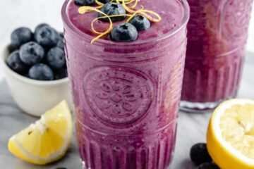 Anti-Inflammatory Lemon-Blueberry Smoothie Recipe