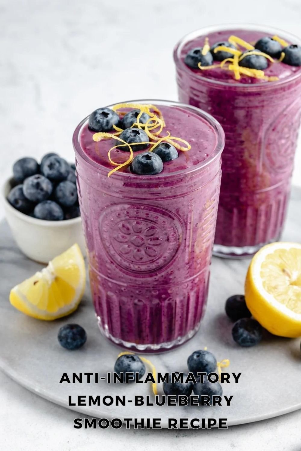 Anti-Inflammatory Lemon-Blueberry Smoothie Recipe