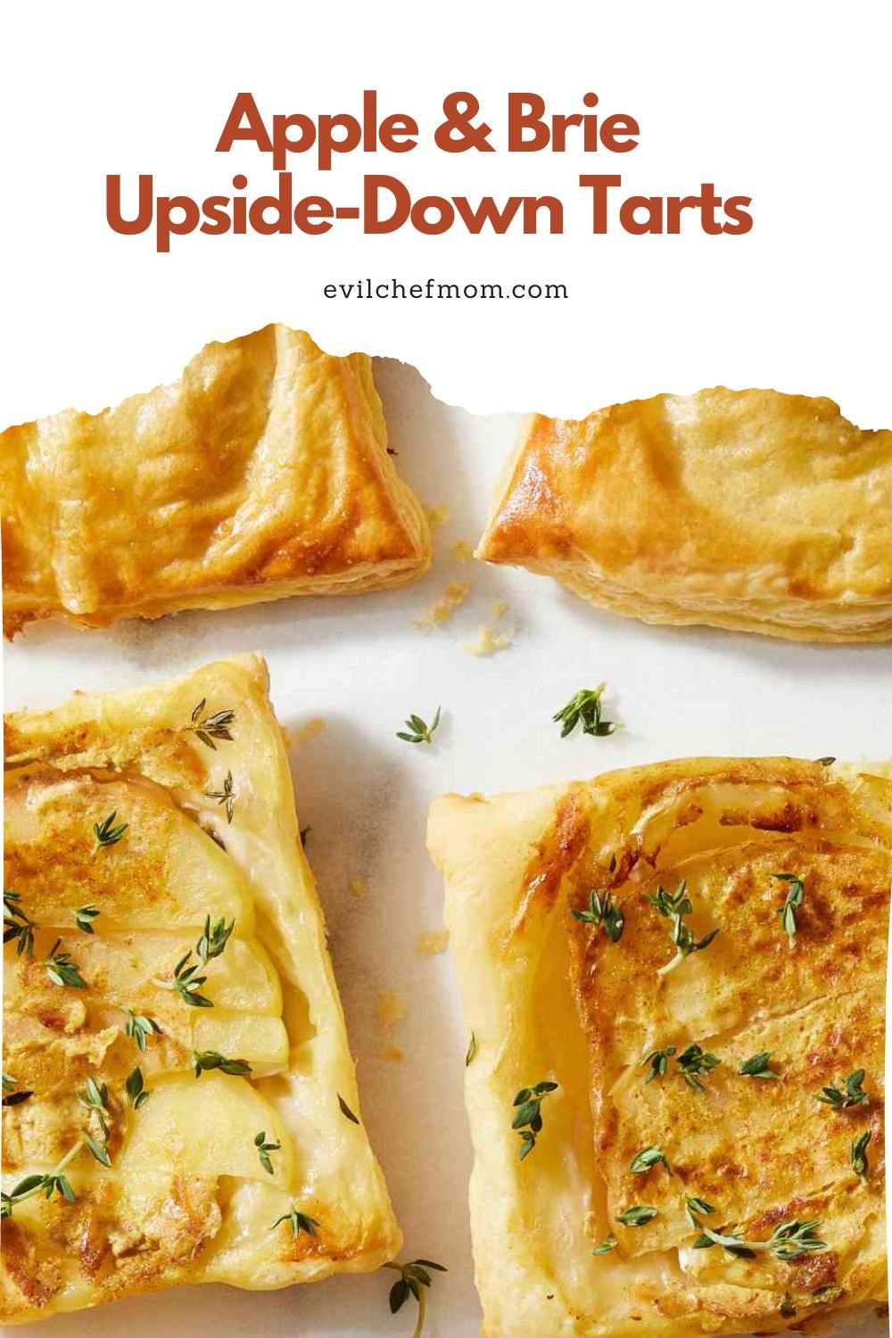 Apple & Brie Upside-Down Tarts Recipe