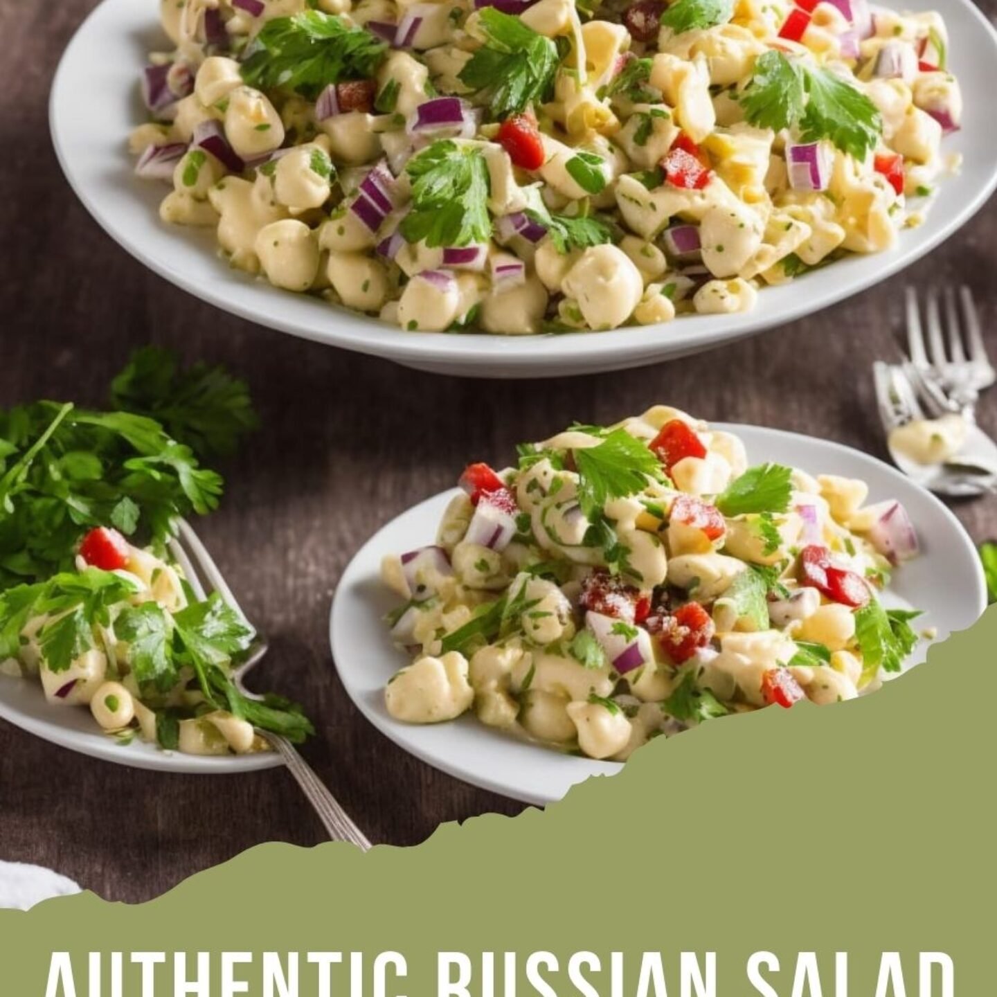 Authentic Russian Salad ‘Olivye’ Recipe