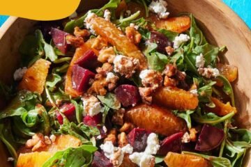 Beet Salad with Goat Cheese & Balsamic Vinaigrette Recipe