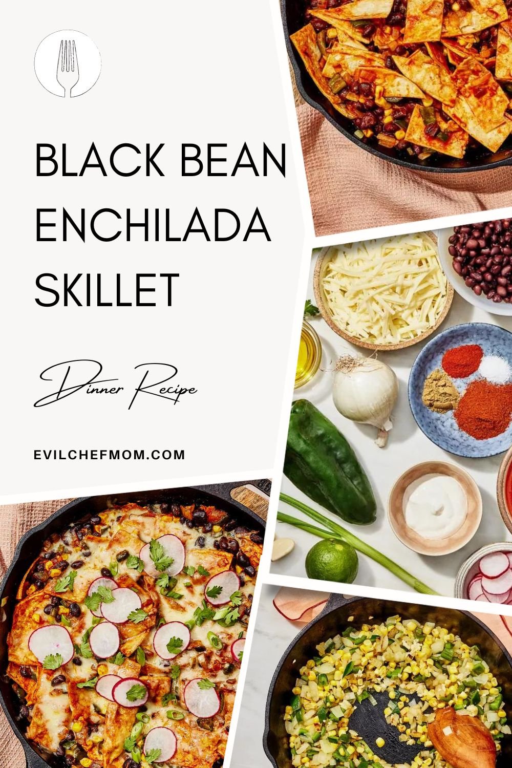 Black Bean Enchilada Skillet