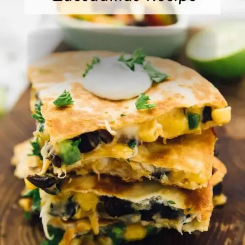 Black Bean and Corn Quesadillas Recipe