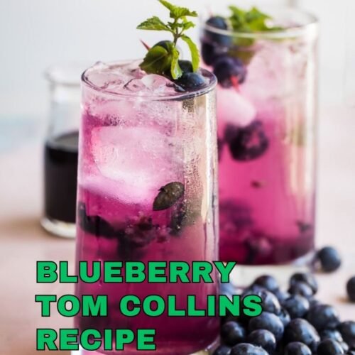 Blueberry Tom Collins Recipe