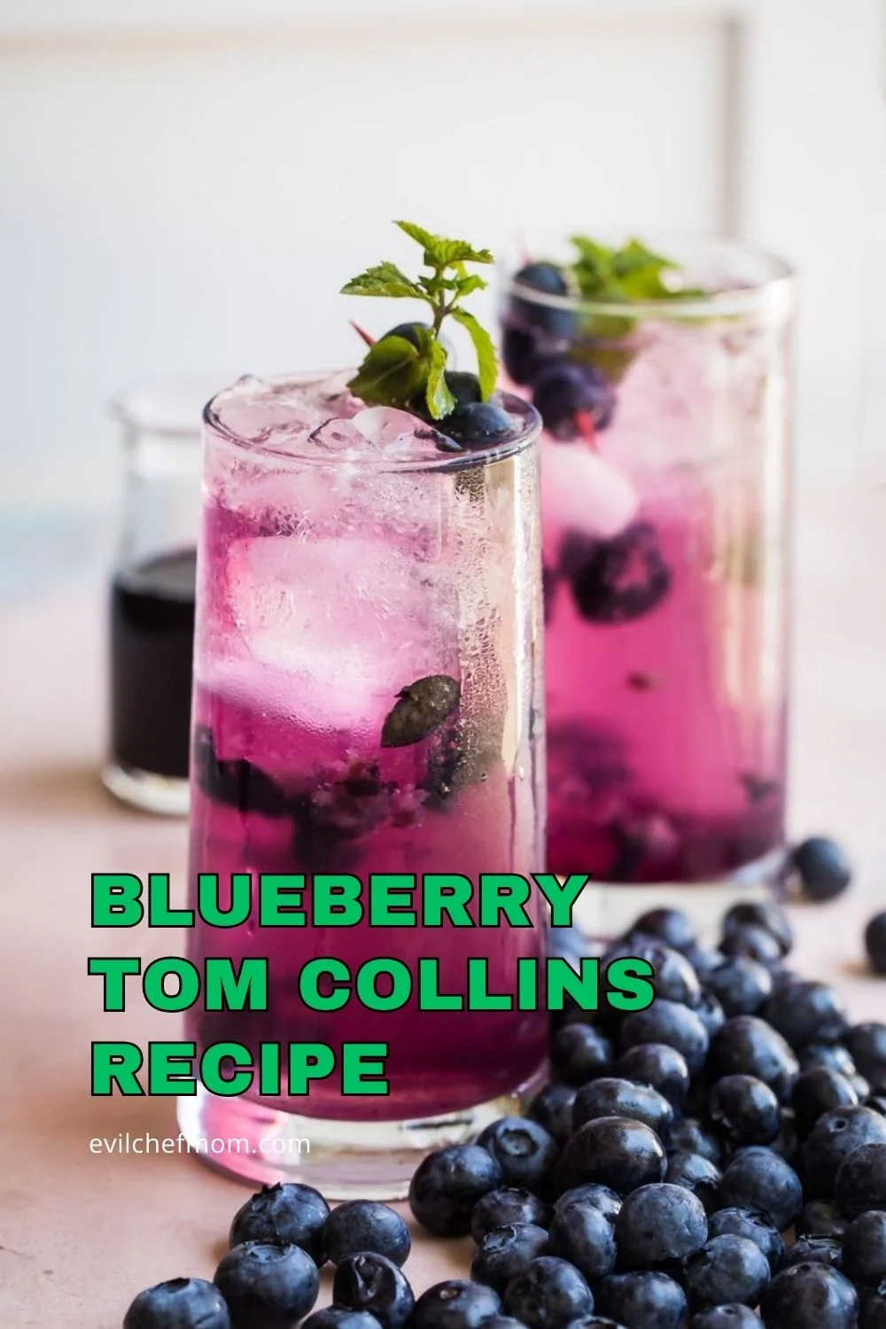 Blueberry Tom Collins Recipe