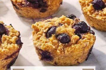 Breakfast Blueberry-Oatmeal Cakes
