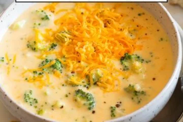 Broccoli Cheese Soup Recipe