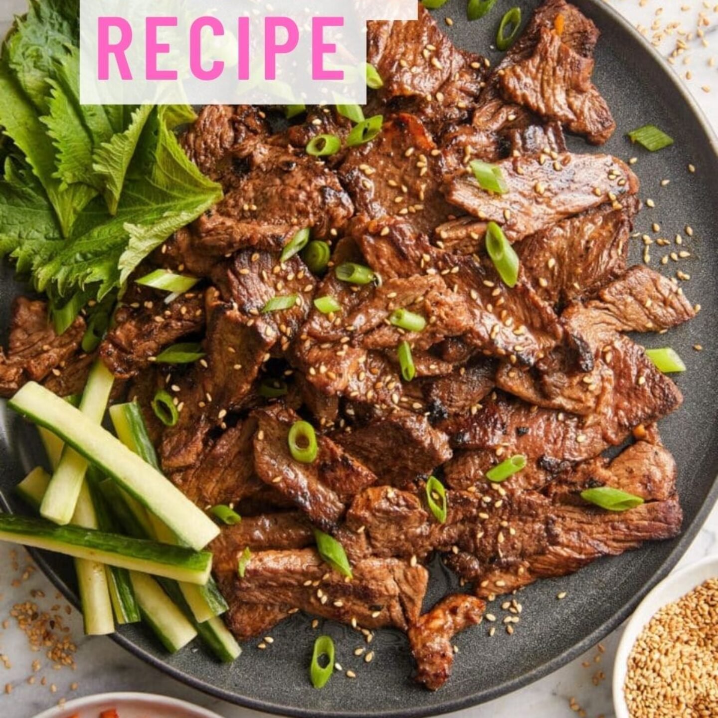 Bulgogi Recipe (Korean Barbecued Beef)