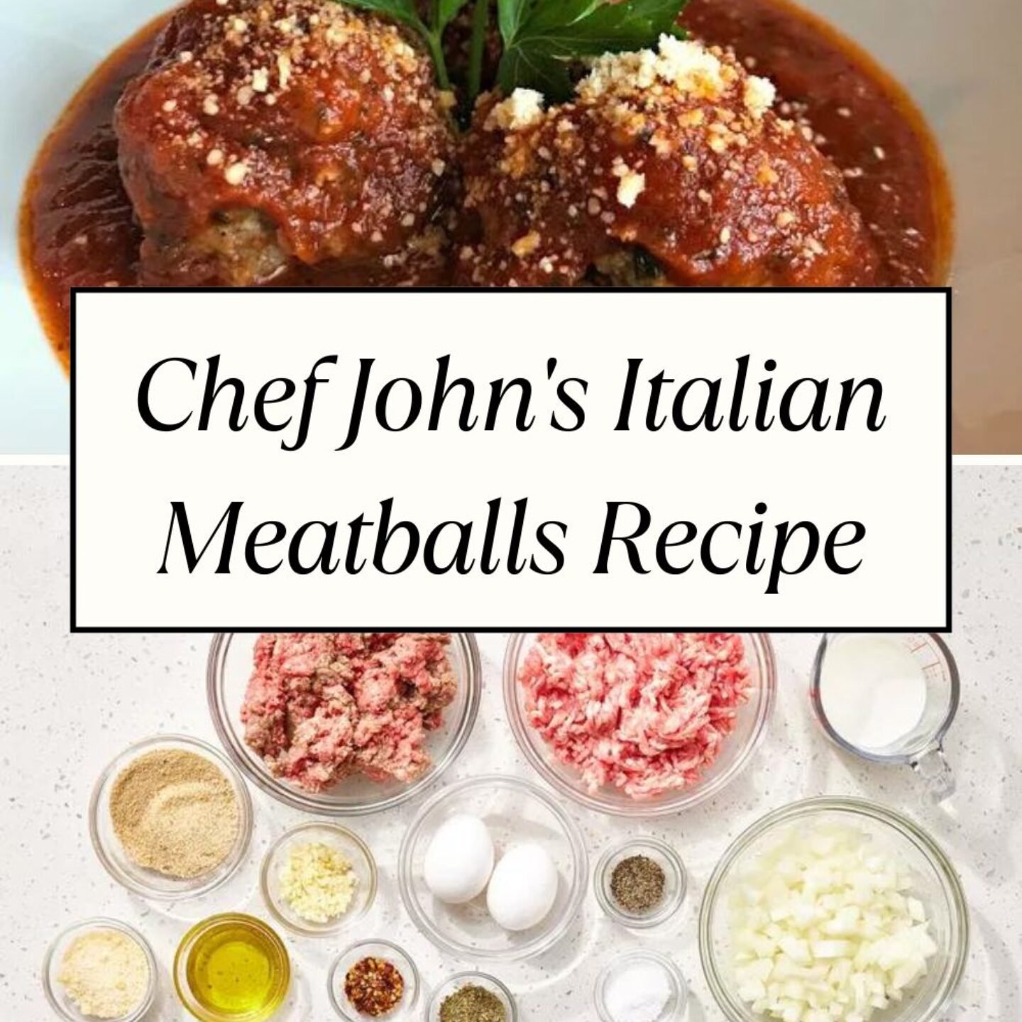 Chef John’s Italian Meatballs Recipe