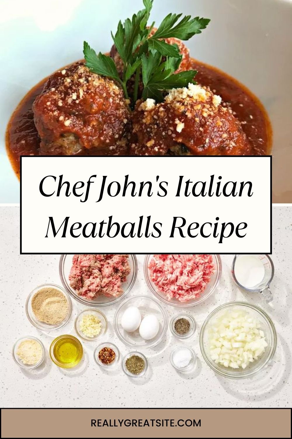 Chef John's Italian Meatballs Recipe