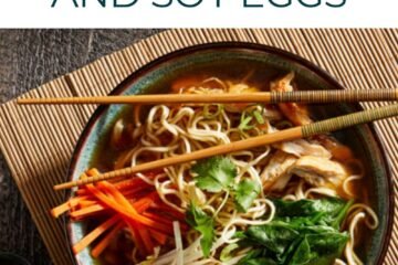 Chicken Ramen with Bok Choy and Soy Eggs