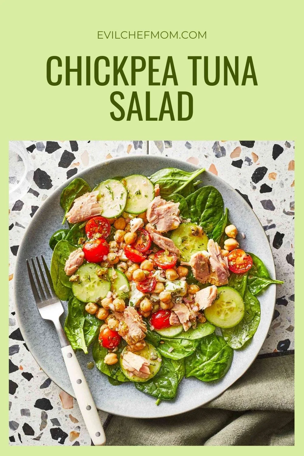 Chickpea Tuna Salad Recipe