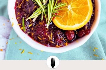 Citrus-Rosemary Cranberry Sauce Recipe