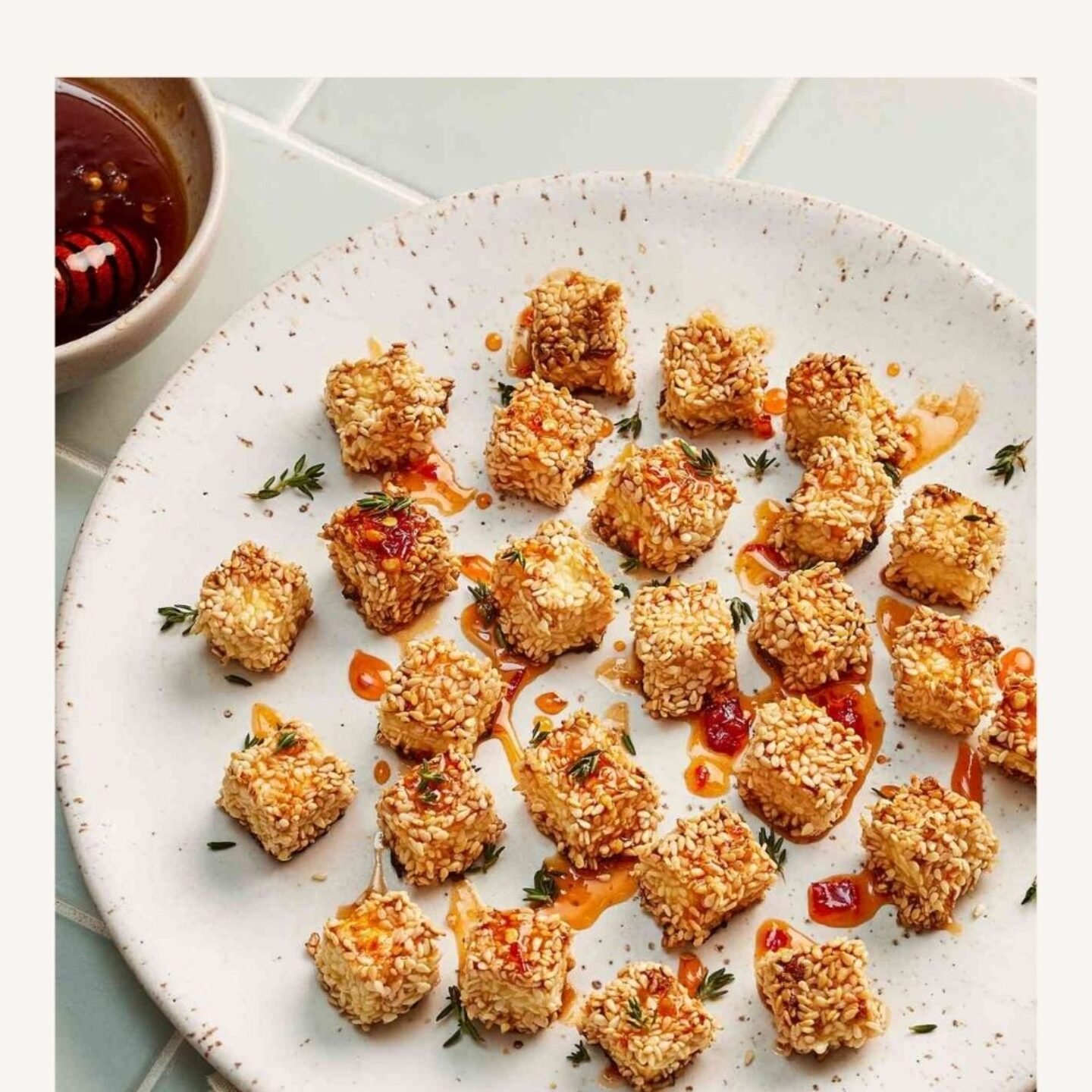 Crispy Hot Honey–Sesame Feta Bites Recipe