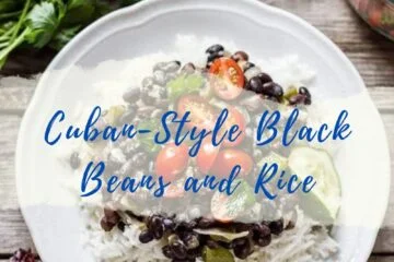 Cuban-Style Black Beans and Rice