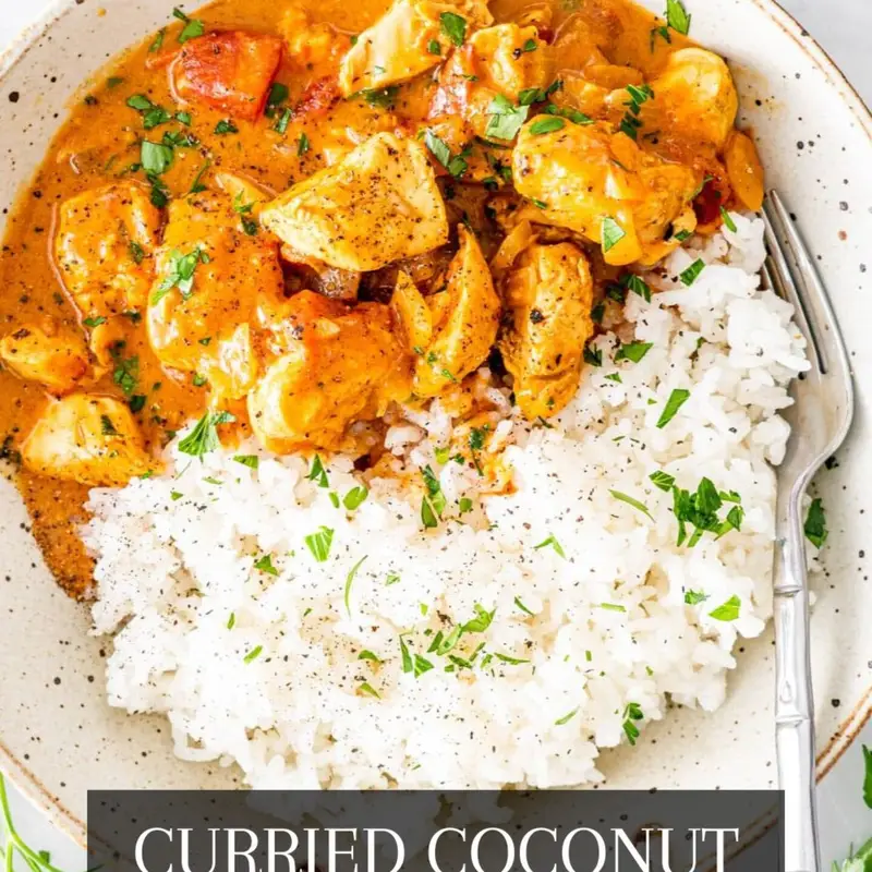 Curried Coconut Chicken Recipe