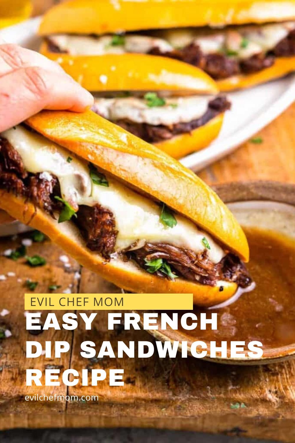 Easy French Dip Sandwiches Recipe
