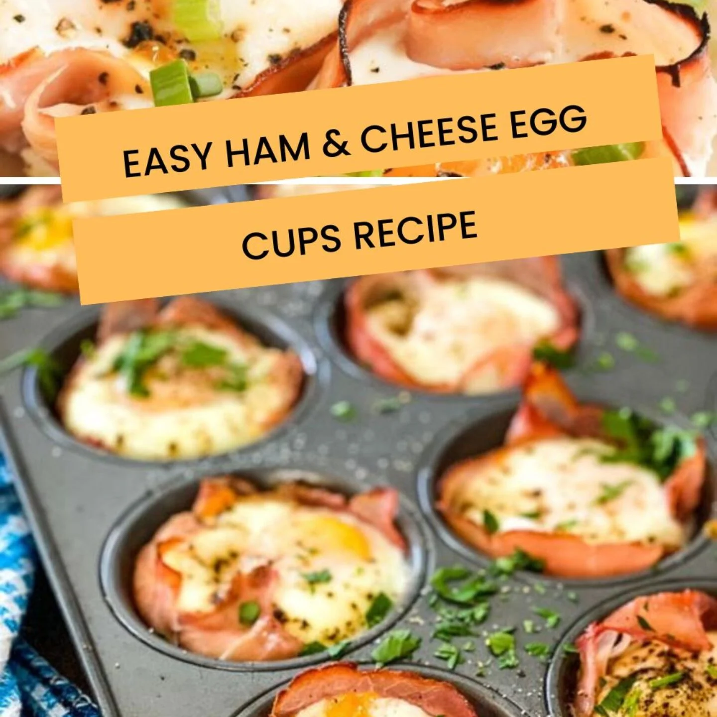 Easy Ham & Cheese Egg Cups Recipe