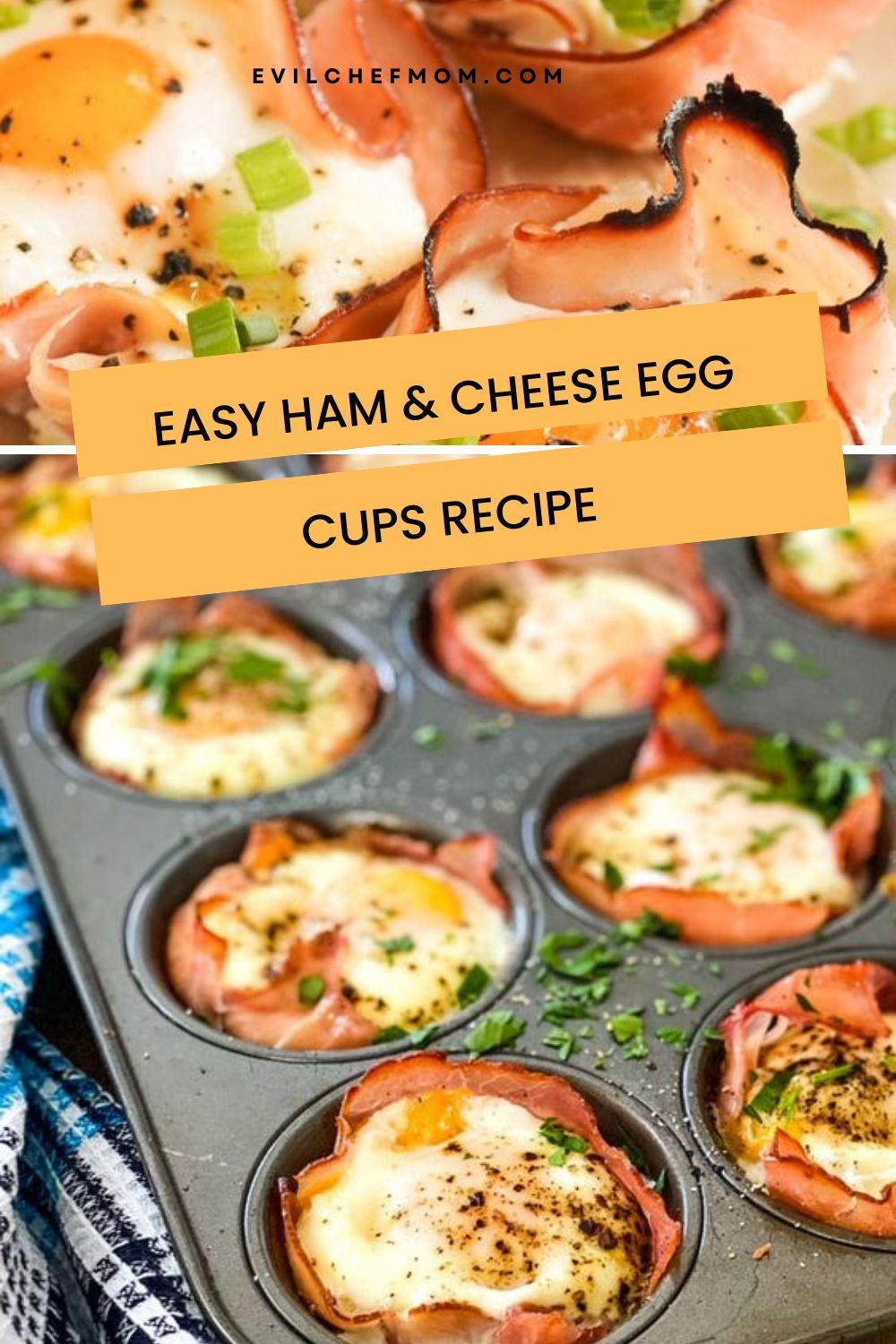 Easy Ham & Cheese Egg Cups Recipe