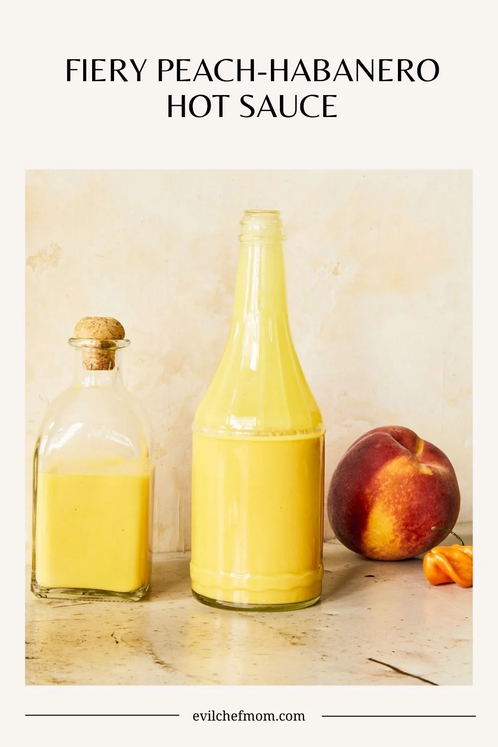 Fiery Peach-Habanero Hot Sauce Recipe