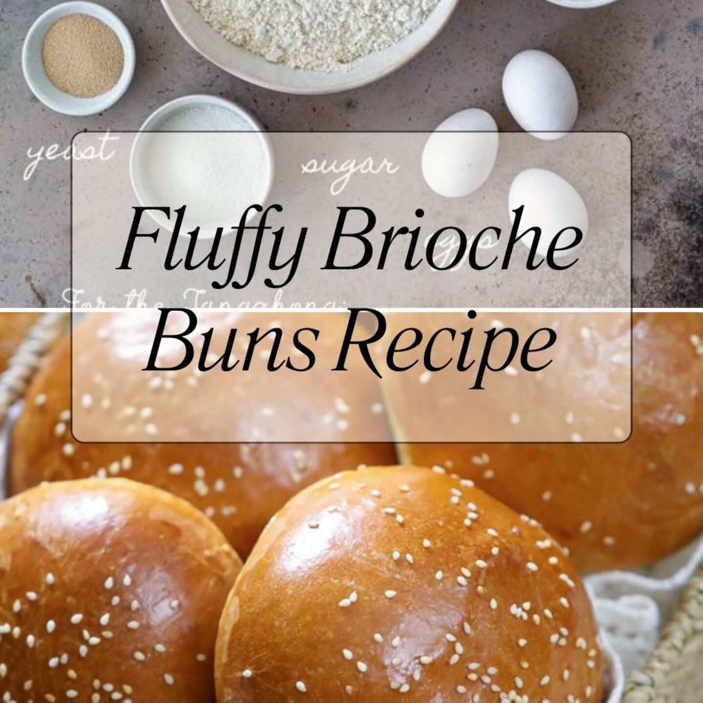 Fluffy Brioche Buns Recipe
