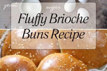 Fluffy Brioche Buns Recipe