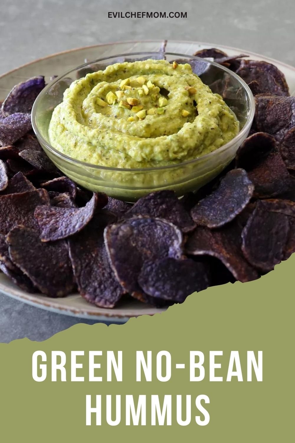 Green No-Bean Hummus