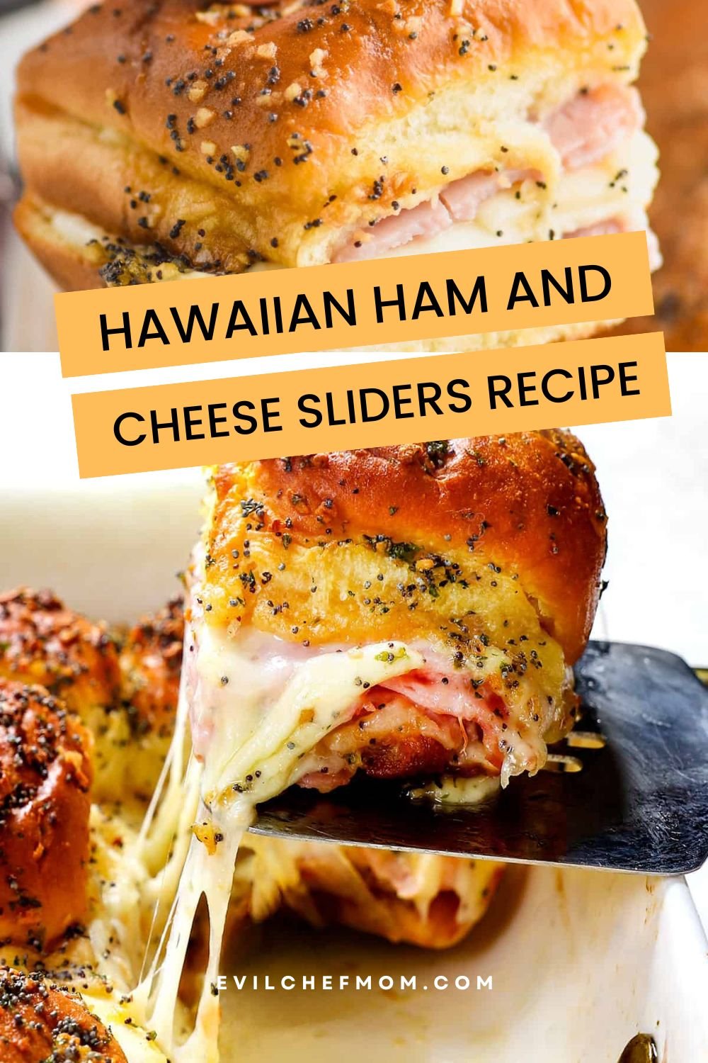 Hawaiian Ham and Cheese Sliders Recipe
