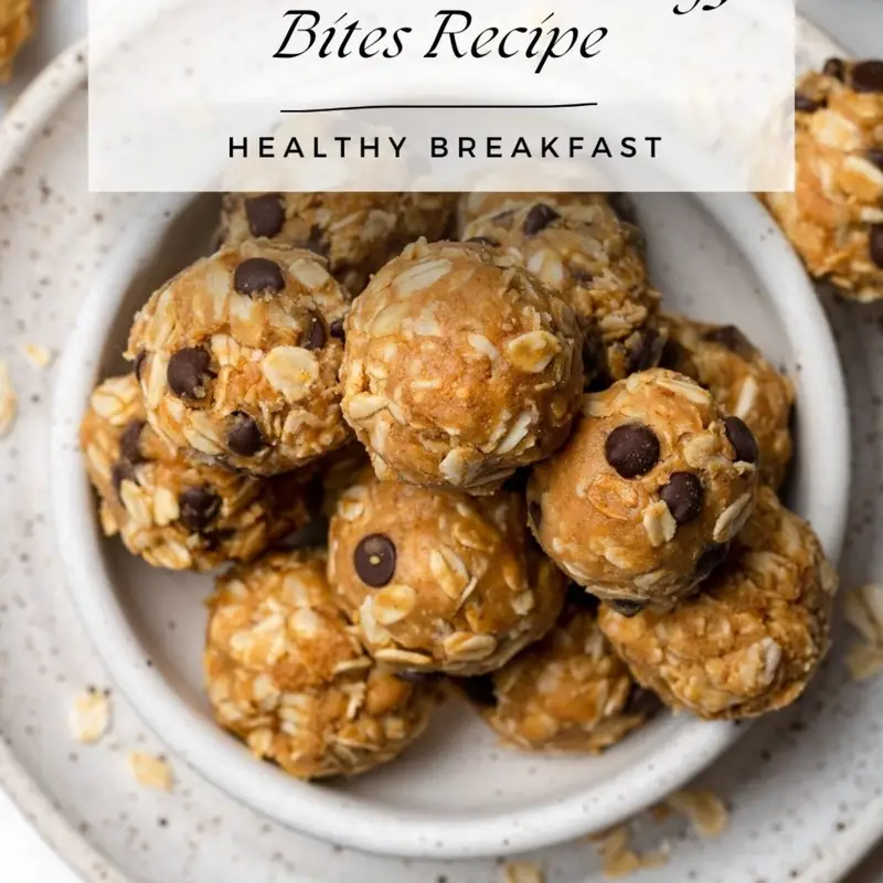 Healthy 5 Ingredient Peanut Butter Energy Bites Recipe