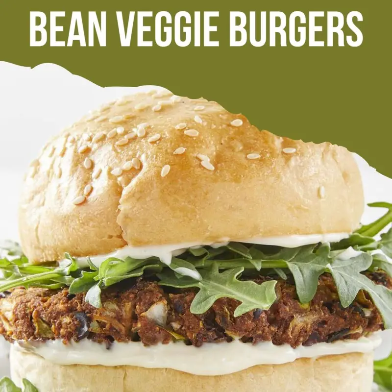 Homemade Black Bean Veggie Burgers