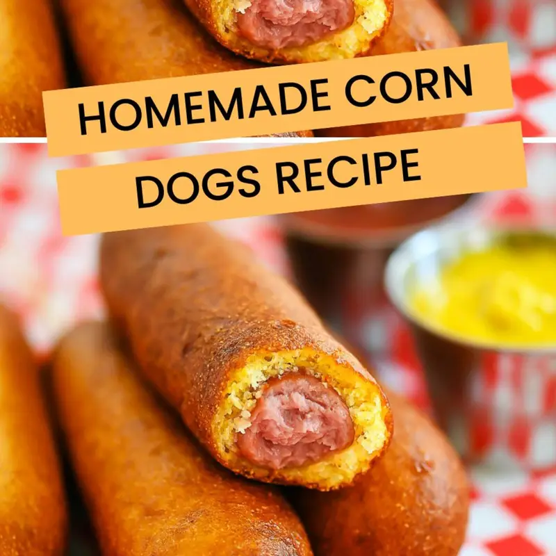Homemade Corn Dogs Recipe