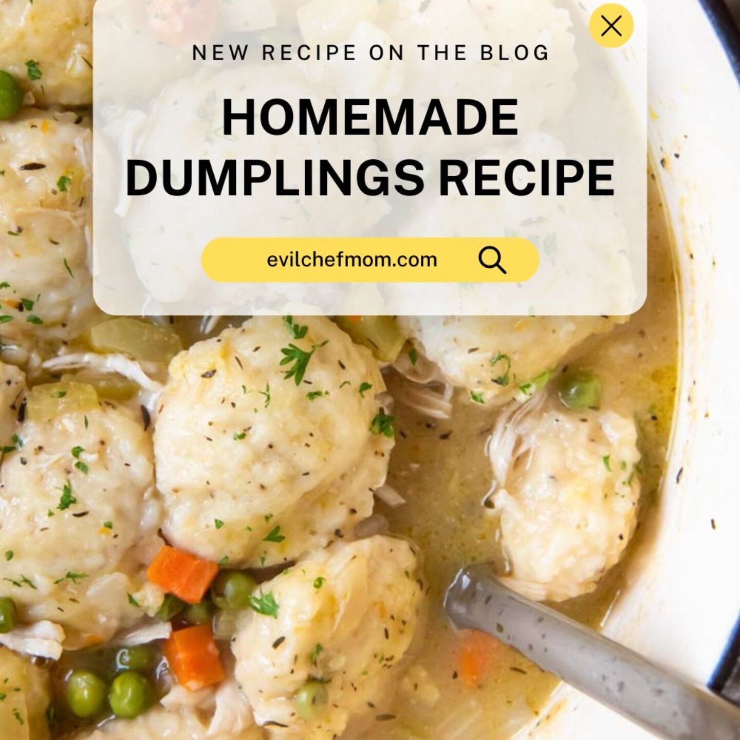 Homemade Dumplings Recipe