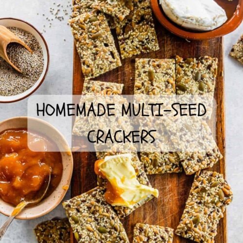 Homemade Multi-Seed Crackers