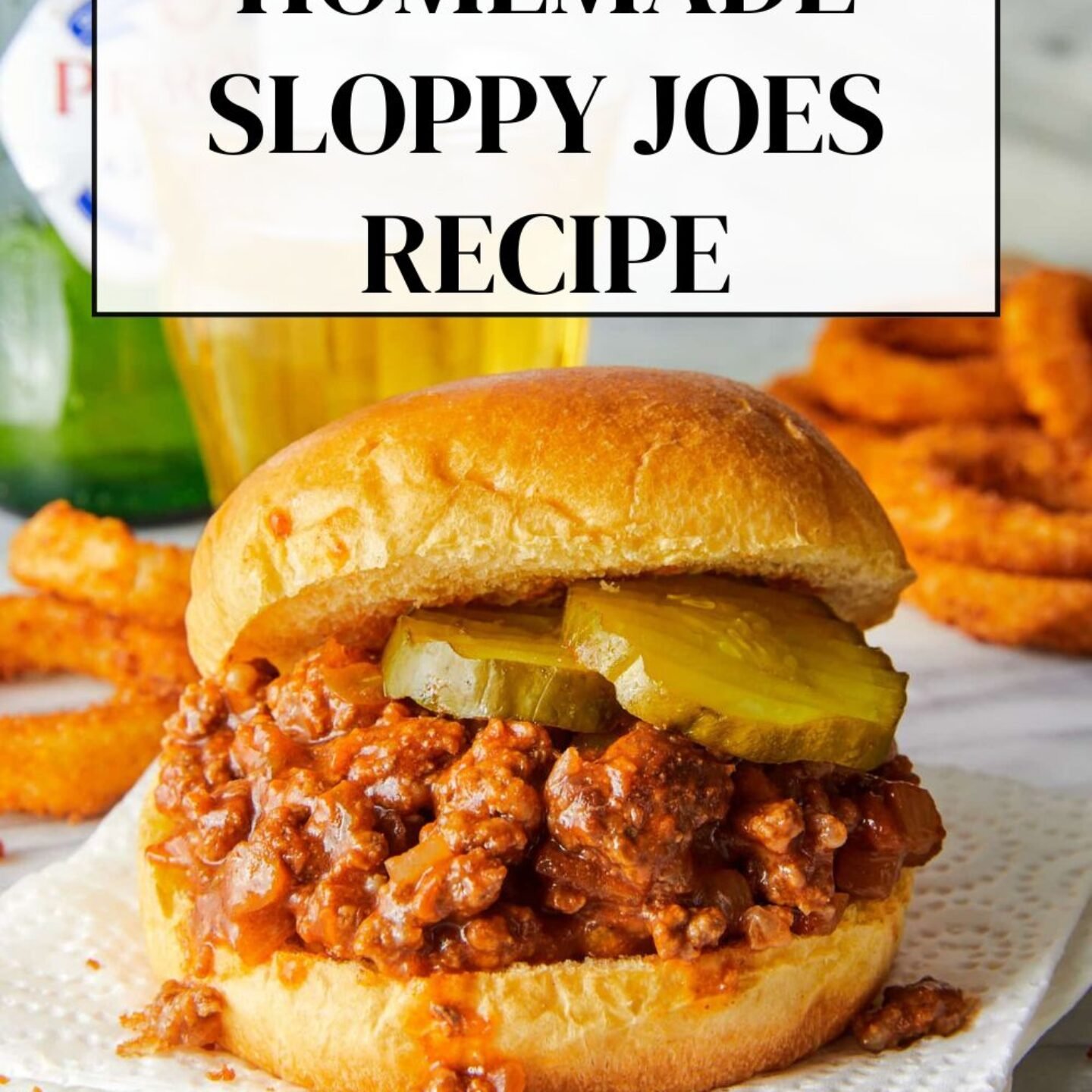 Homemade Sloppy Joes Recipe