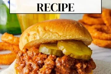 Homemade Sloppy Joes Recipe