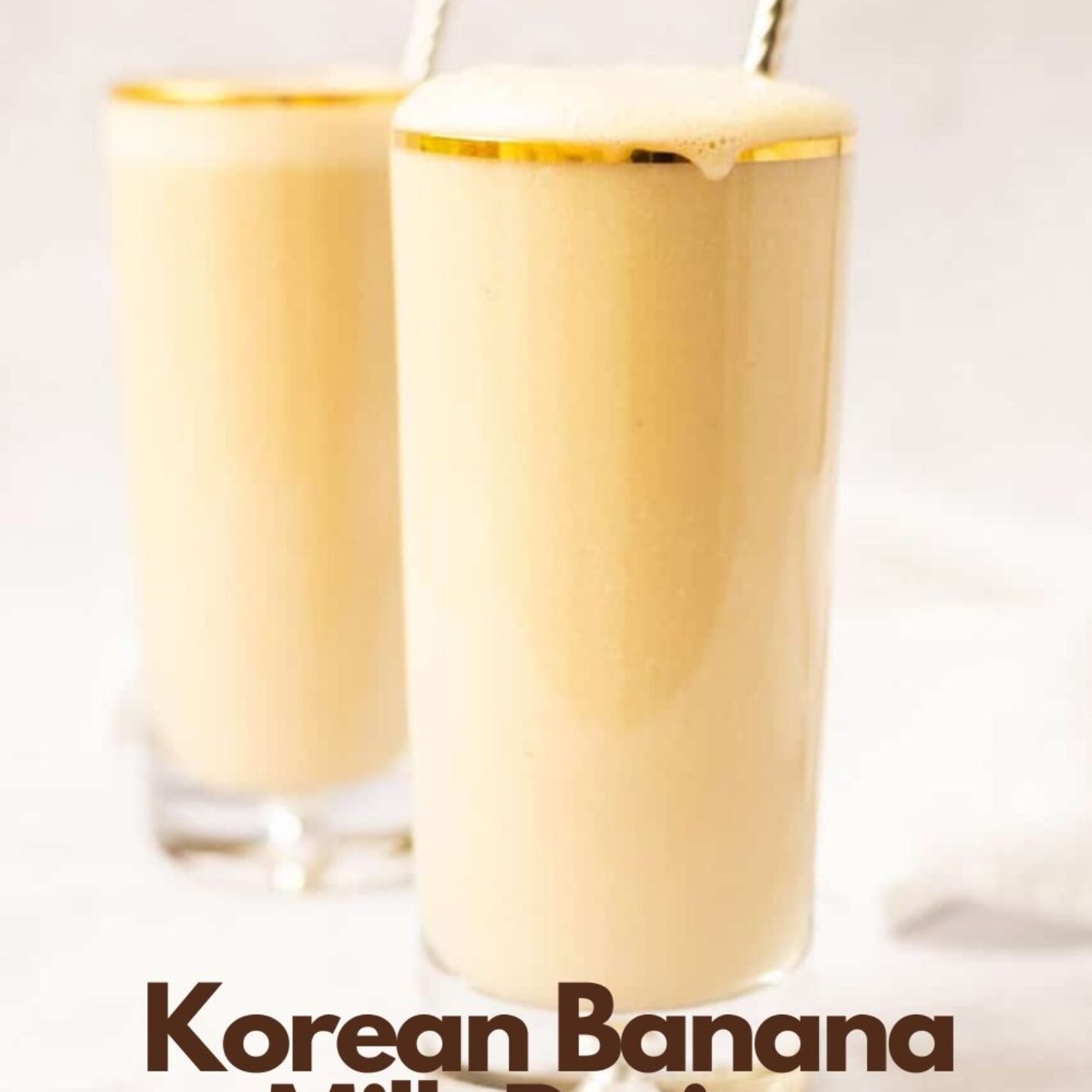 Korean Banana Milk Recipe