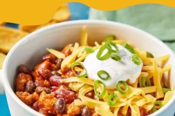Laura’s Quick Slow Cooker Turkey Chili