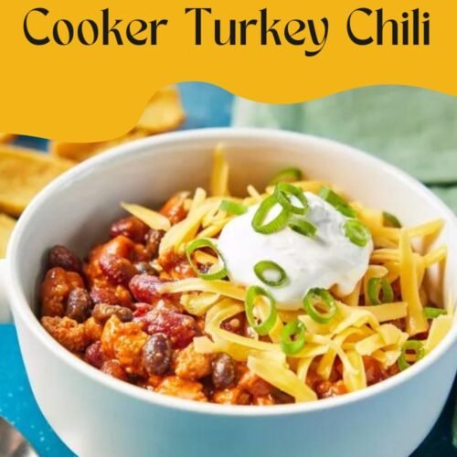 Laura's Quick Slow Cooker Turkey Chili
