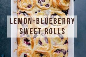 Lemon-Blueberry Sweet Rolls