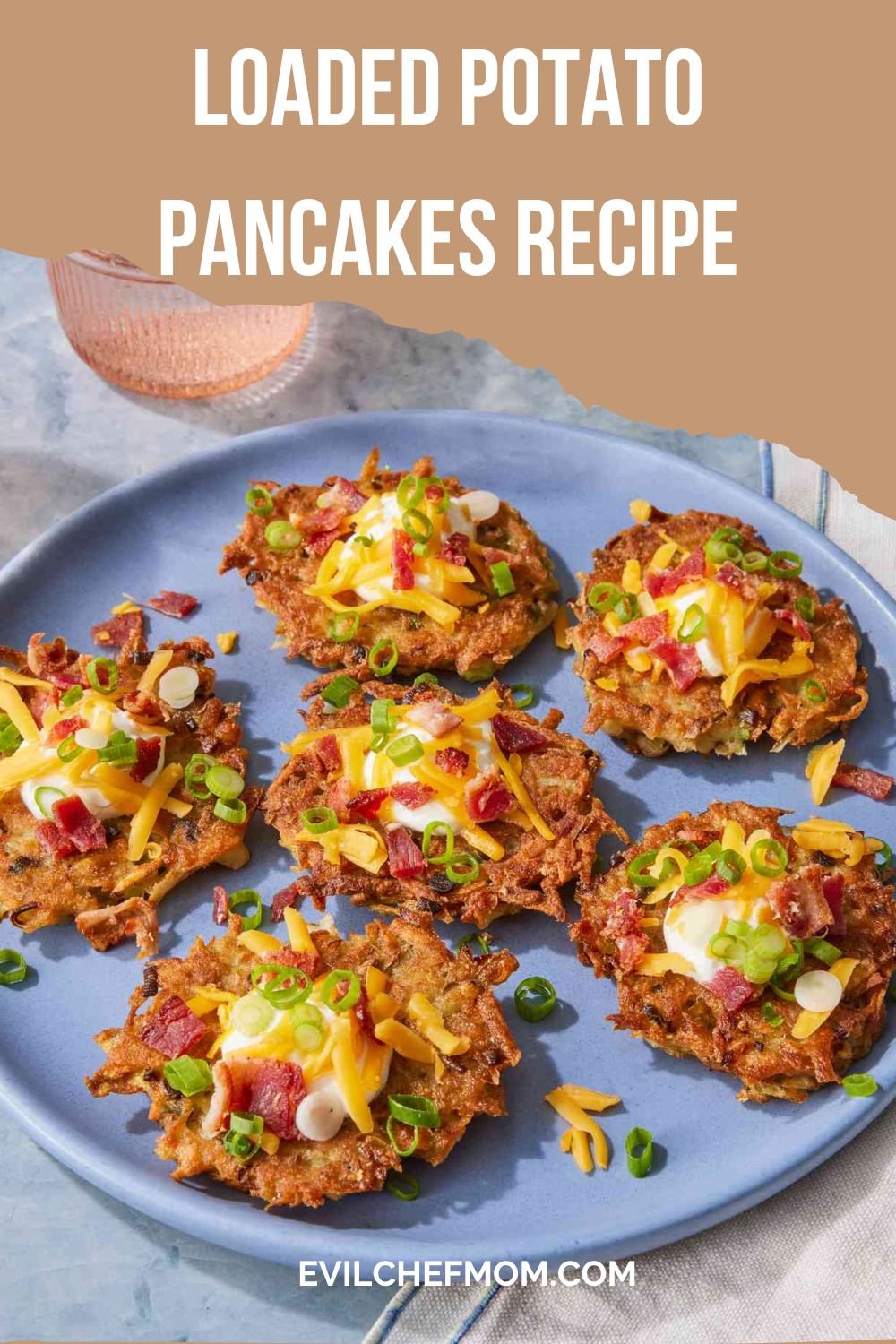 Loaded Potato Pancakes Recipe