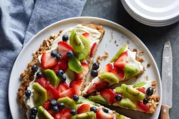 Oatmeal Cookie Fruit Pizza Recipe