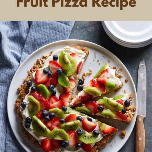 Oatmeal Cookie Fruit Pizza Recipe