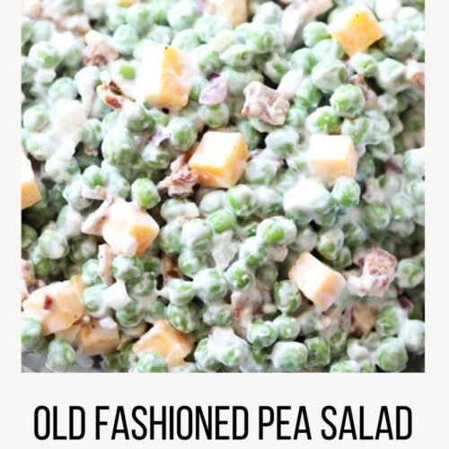 Old Fashioned Pea Salad Recipe