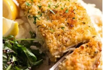 Parmesan-Crusted Baked Fish Recipe